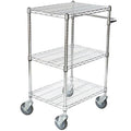 Three Shelf Utility Cart with U-Shaped Handle N43725