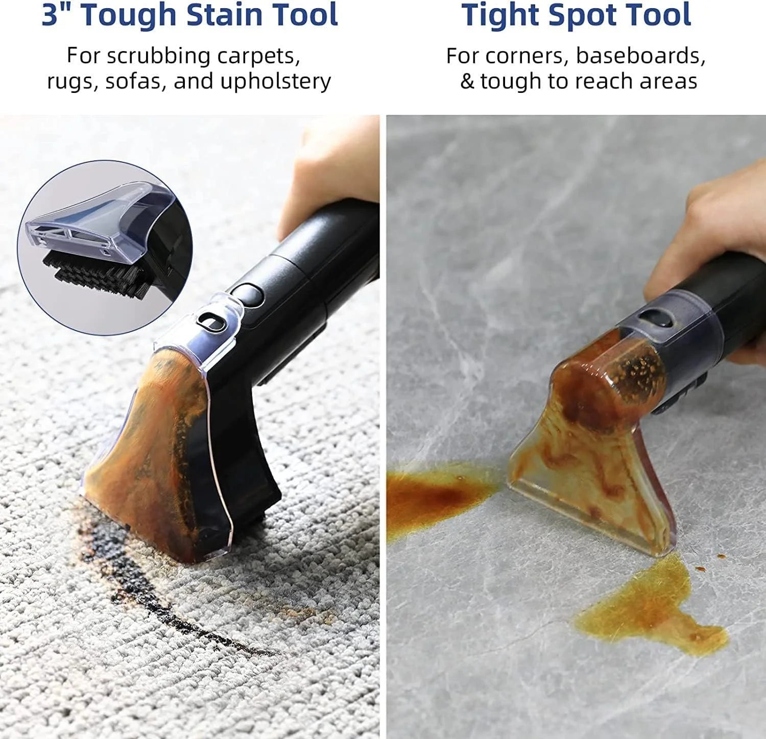 Portable Carpet Cleaner with Pet Spot Stain Remover T72824