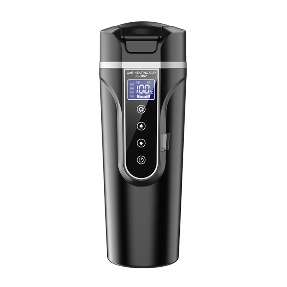 12.0V Car Heated Cup Electric Kettle with LCD Display Q777