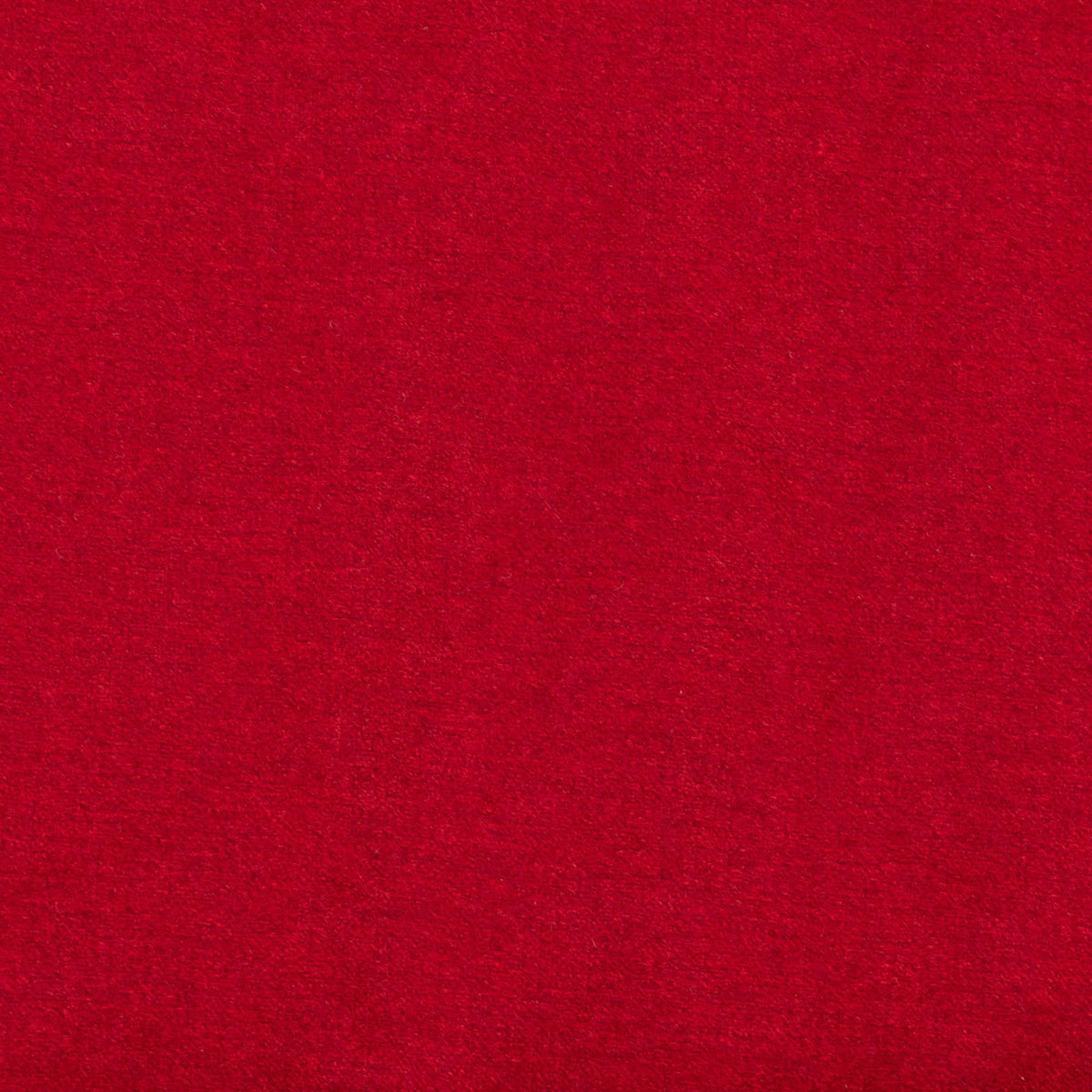 Red Fabric Saddle Wing Ottoman U275