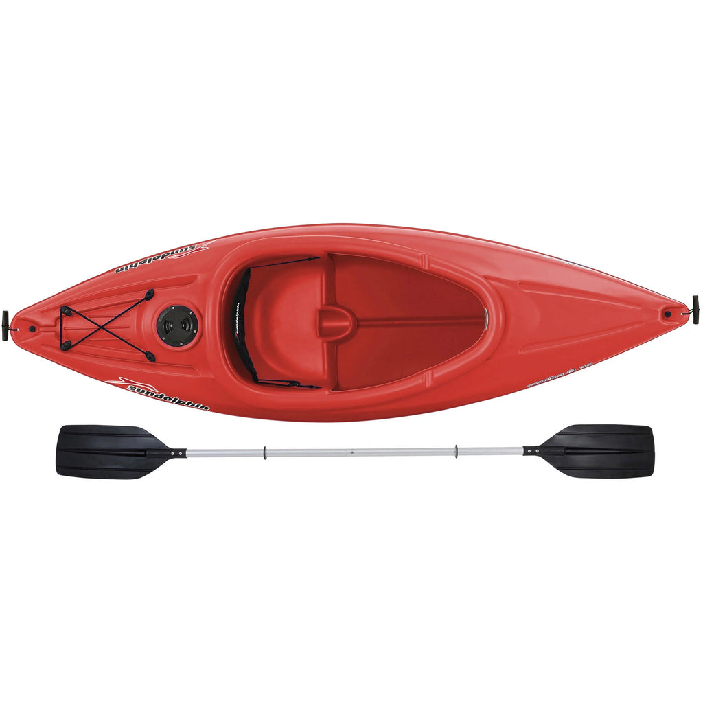 Red Sit-in Recreational Kayak D498