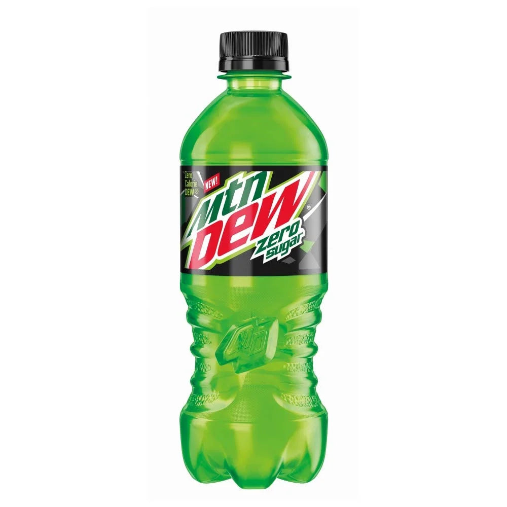 Zero Sugar Soda 20oz Bottles, Quantity of 10 J785180