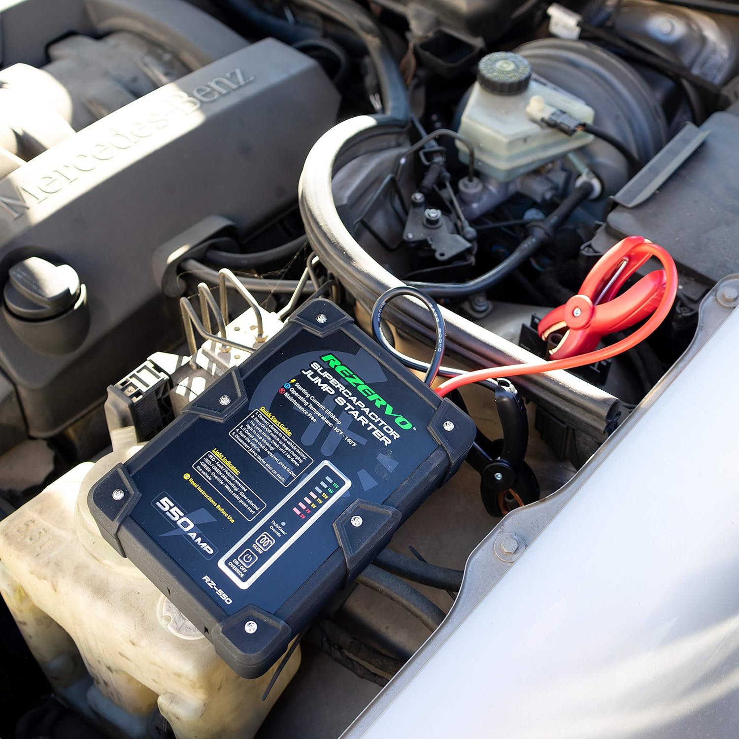 Batteryless Jump Starter for Cars, Trucks, Boats, RVs, ATVs, and other Gas Engines K255