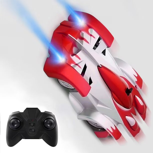 Red Rechargeable RC Stunt Car Toy T2104