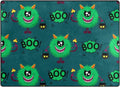 Green Monsters Lightweight Carpet Mats Area Rug O726