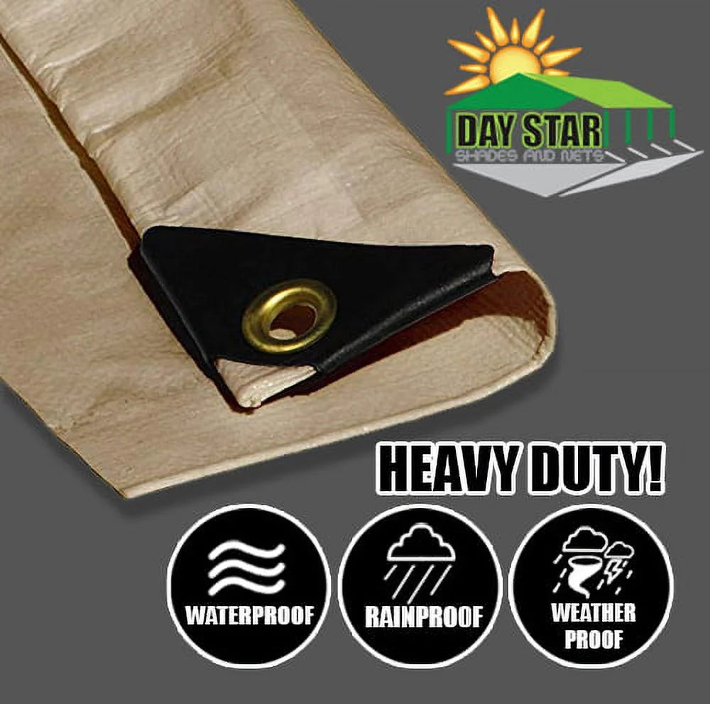 Heavy Duty Poly Tarp 12 Mil 3 Ply Coated 6 oz G3599
