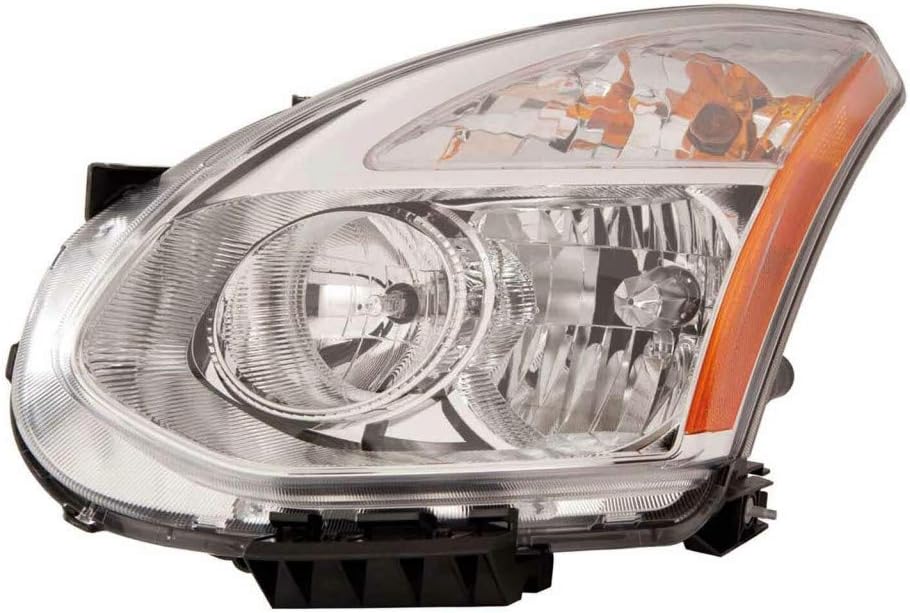 Nissan Rogue Headlight Assembly 2009 2010 Driver Side Halogen D979625