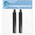 2-Pack 16" Cast Iron BBQ Gas Grill Tube Burner Replacement Parts A399915