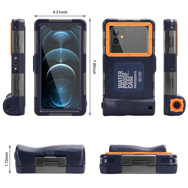 Waterproof Protective Case for Sony Xperia XZ3 and Phones Up to 6.9 Inch with Lanyard V429