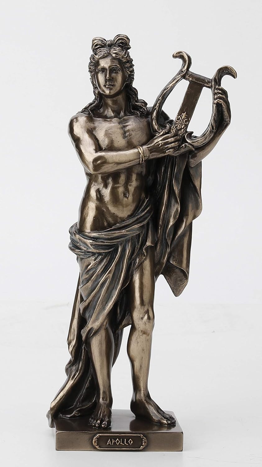 10 Inch Cold Cast Resin Statue M678