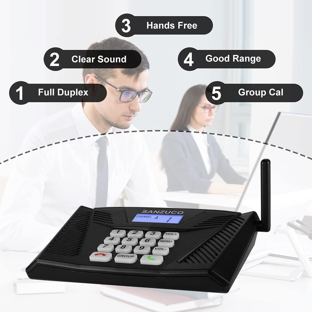 Wireless Intercom System Pack 4 H379
