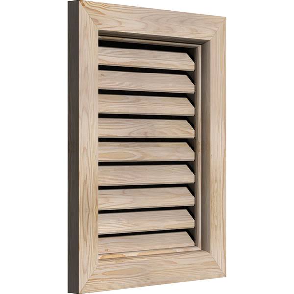 Primed Vertical Gable Vent F8813