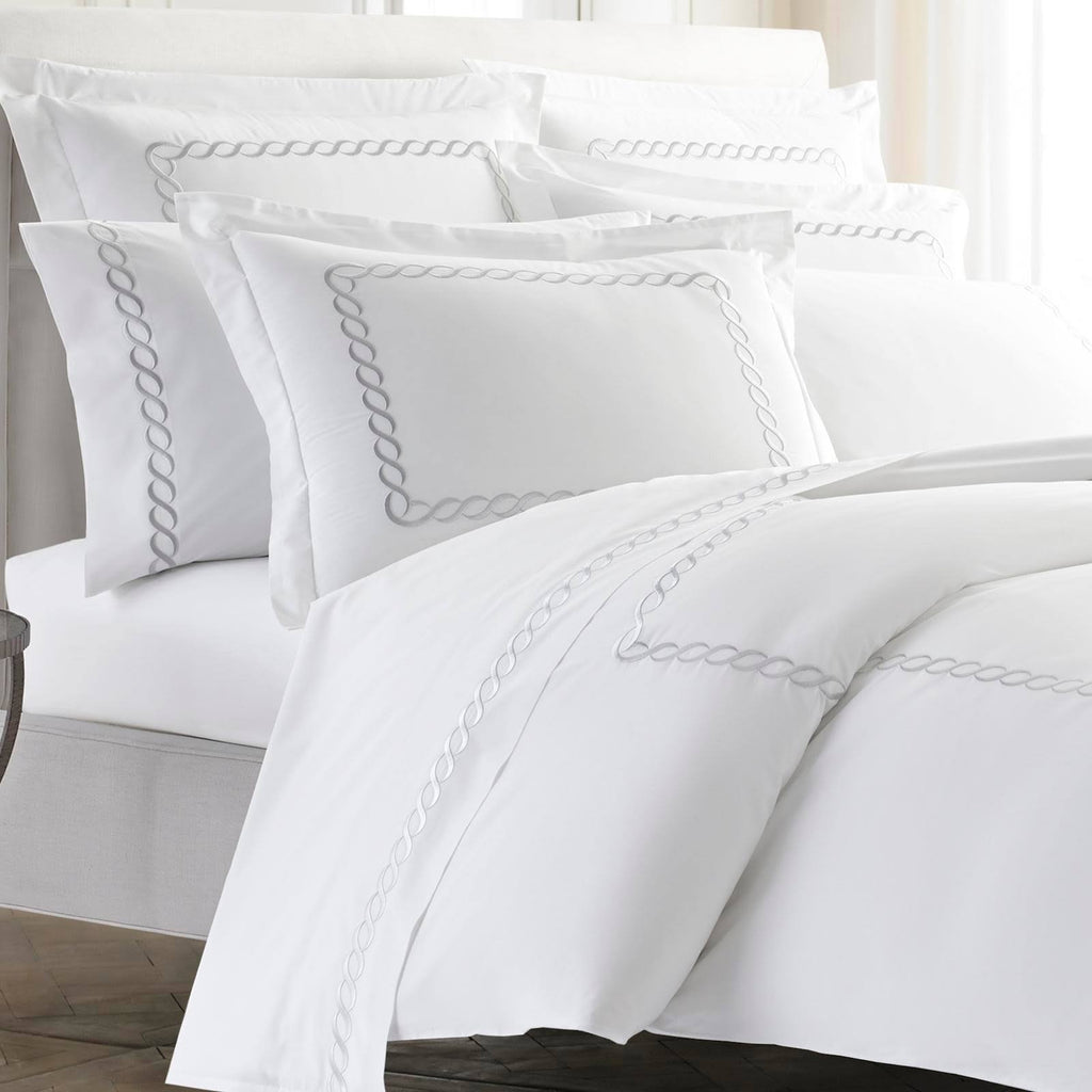 Silver Full-Queen Duvet Cover U21715