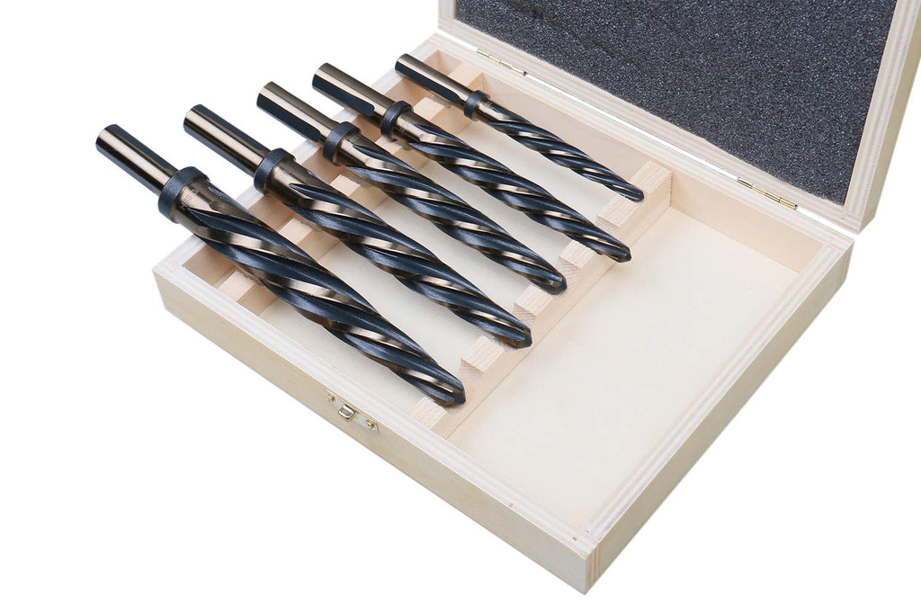 5 Pc H.S.S. Standard Spiral Flute Car Reamer Set U397567