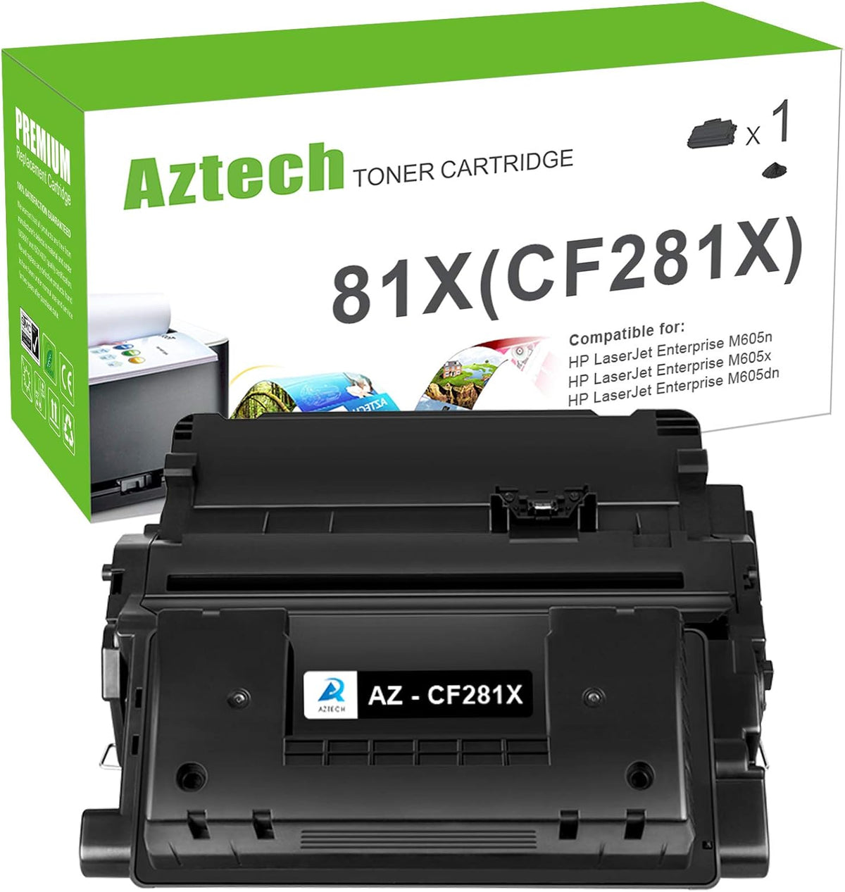 Black 1-Pack Toner Cartridge Pack of 2 R681110