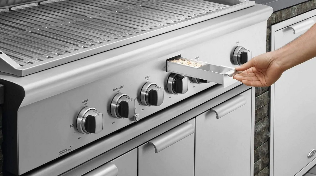 36-inch Built-In Propane Gas Grill with Rotisserie and Digital Thermometer A555341