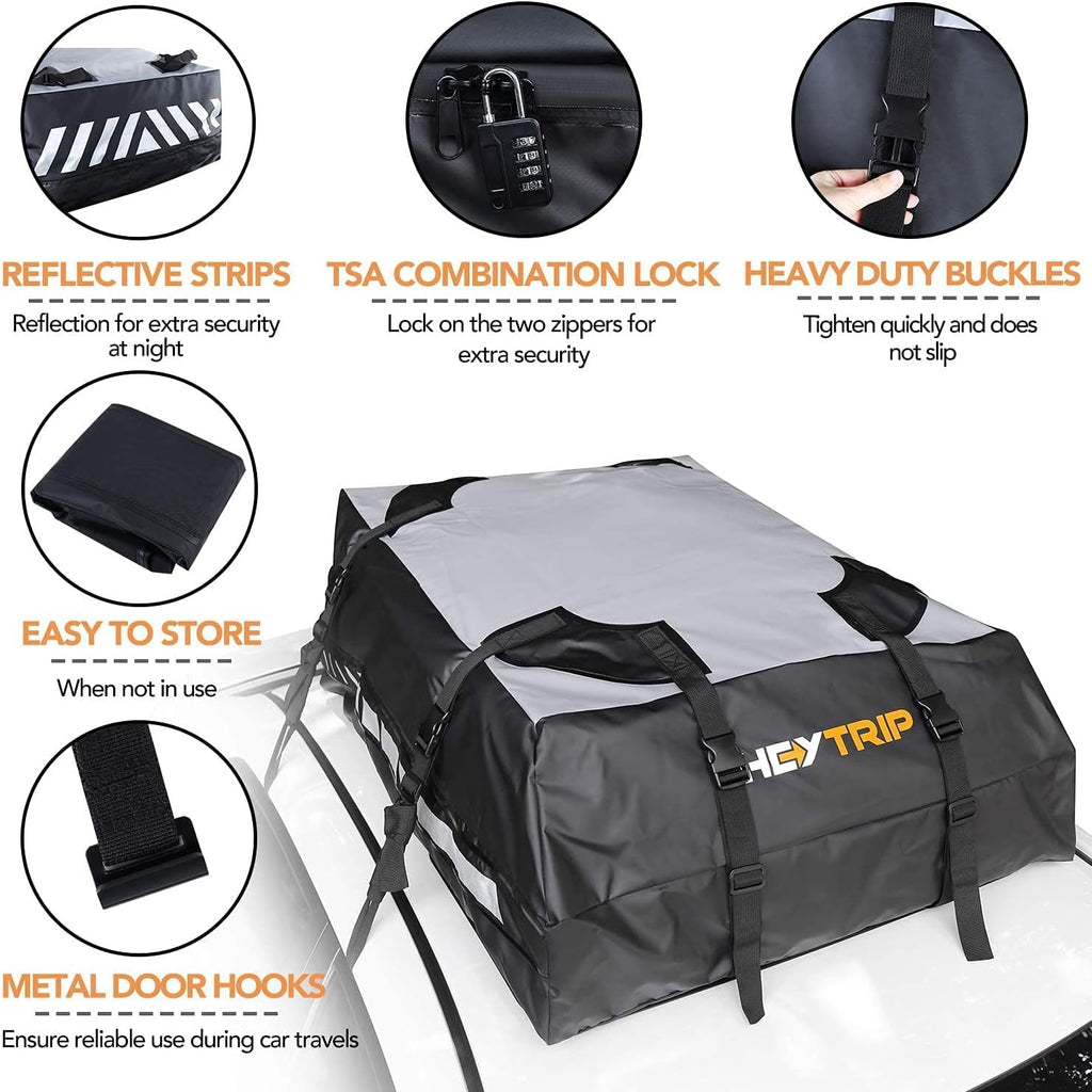 Waterproof Rooftop Cargo Carrier Pack of 2 M900