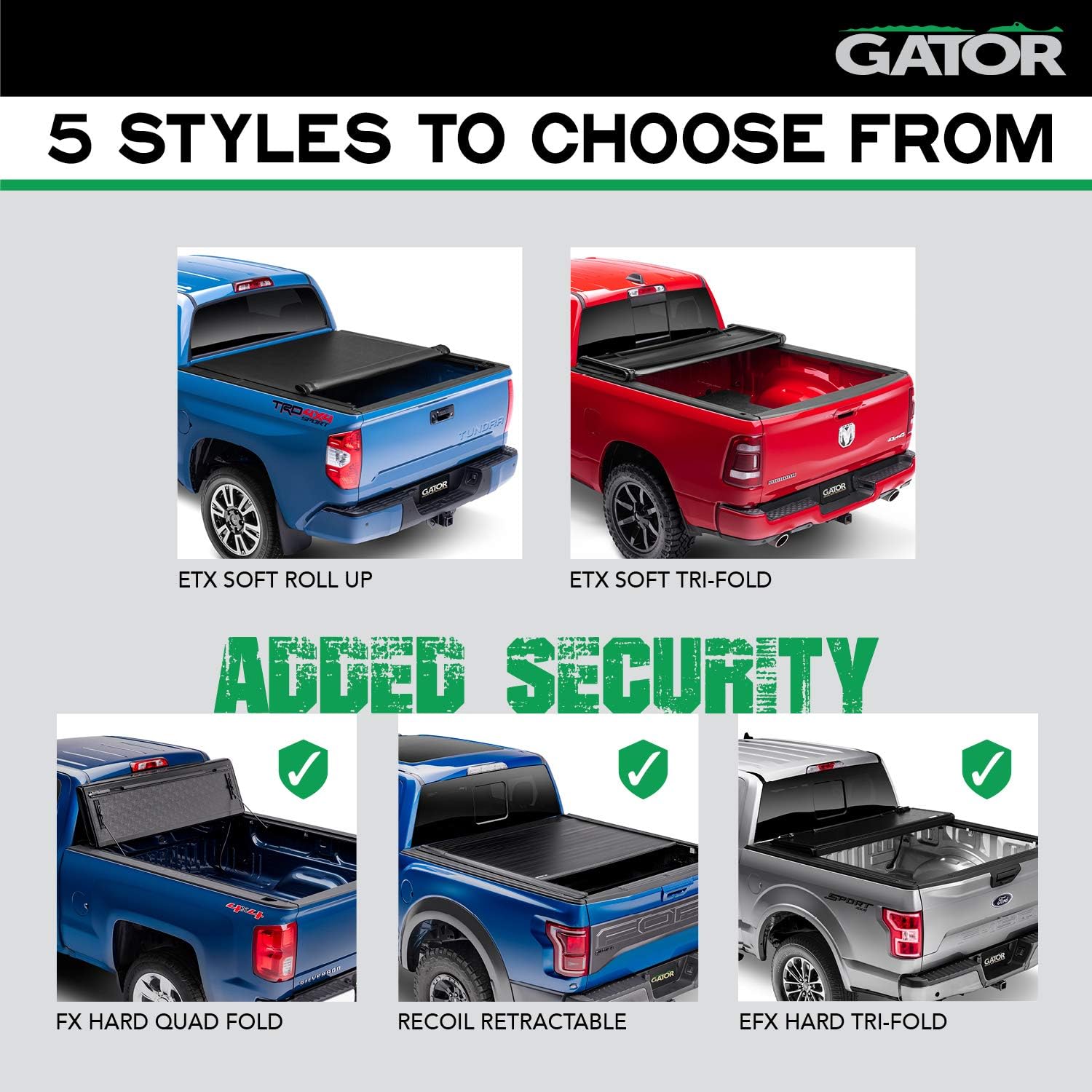 Retractable Truck Bed Tonneau Cover B2594