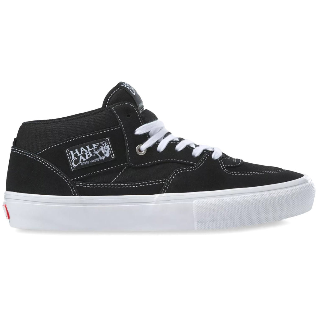 Skate Half Cab (Black / White) 5 V4107