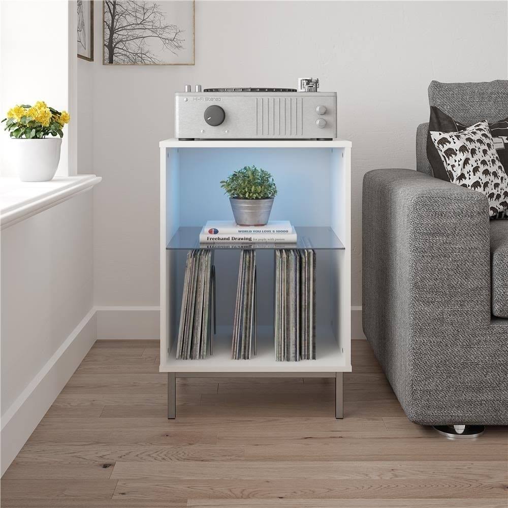 White Turntable Stand M87234