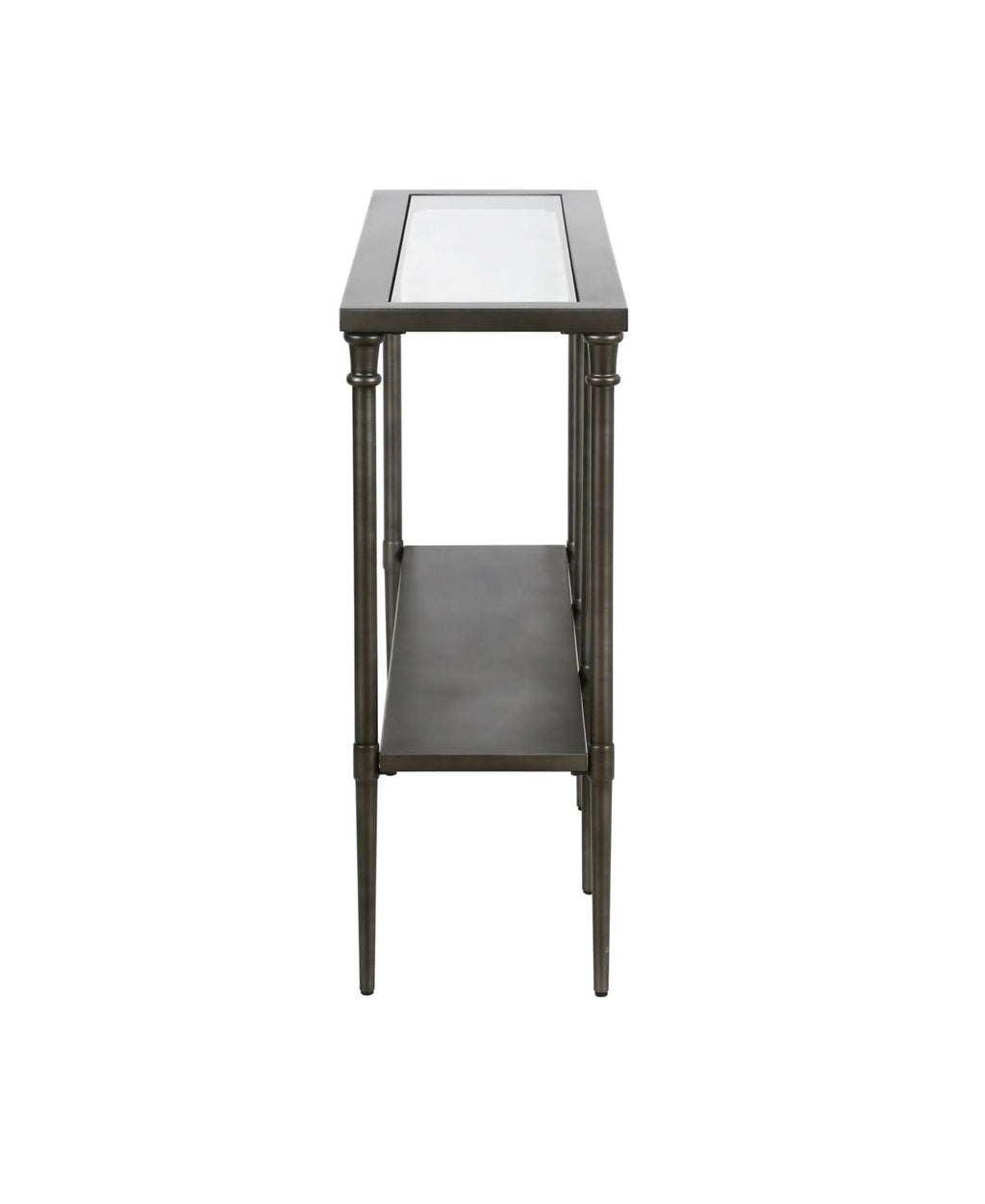 Aged Steel Console Table D38249