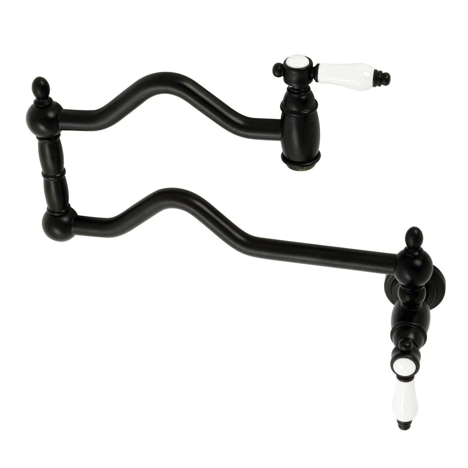Matte Black Wall Mount Pot Filler X392