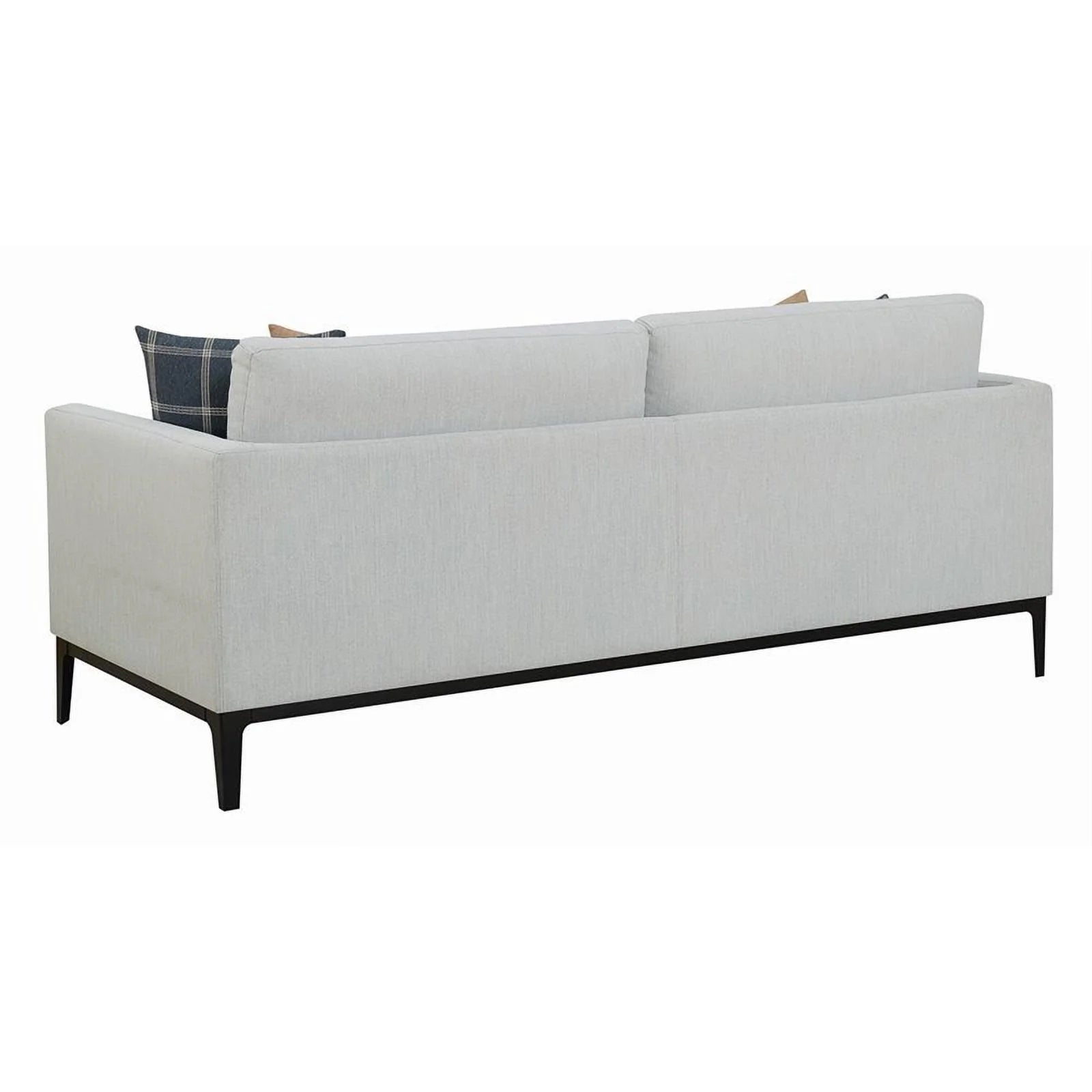 Light Gray Upholstered Fabric Sofa E307