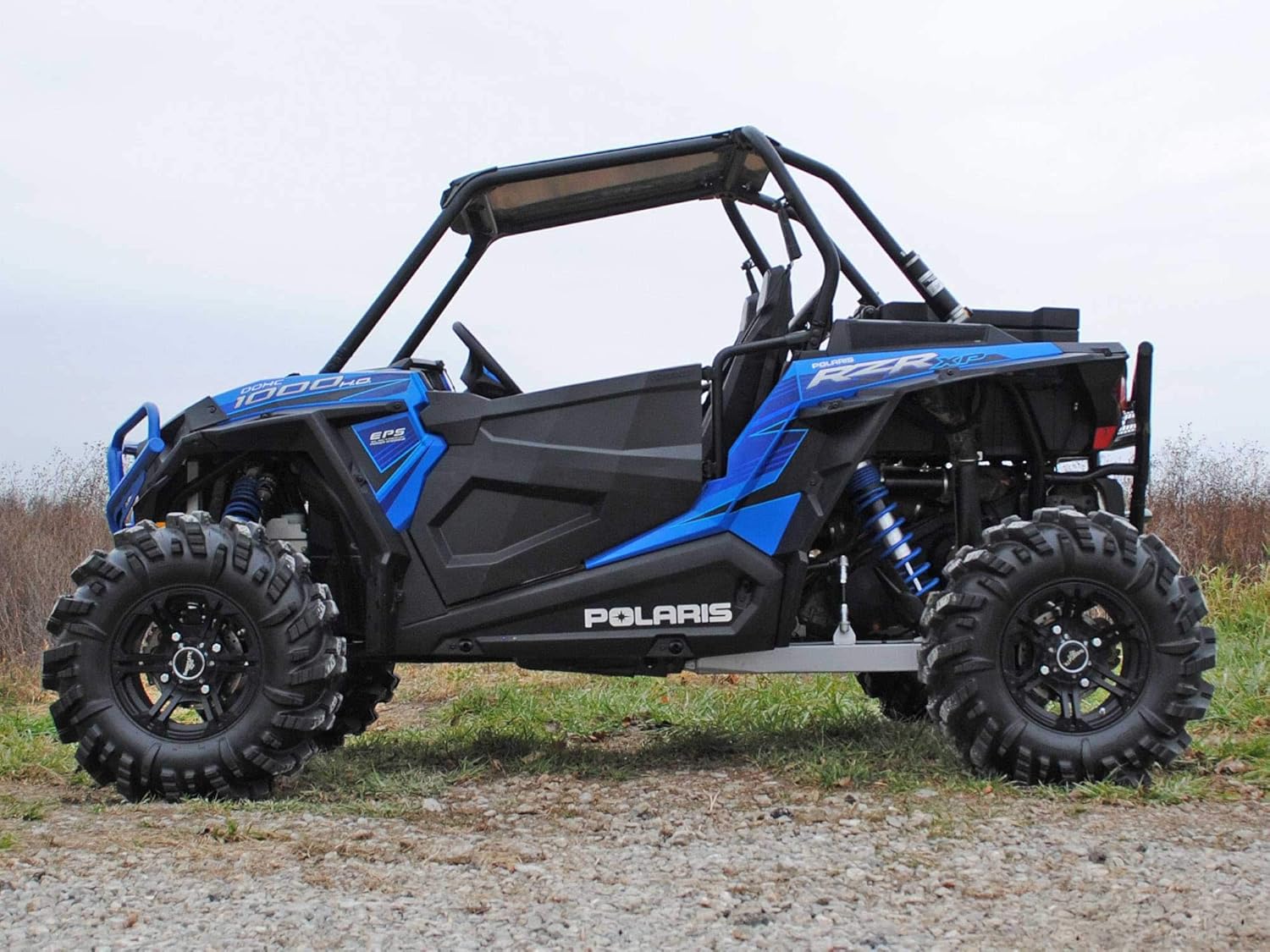 Black Full Plastic Doors with Side Panels for Polaris RZR 900 S Y5268