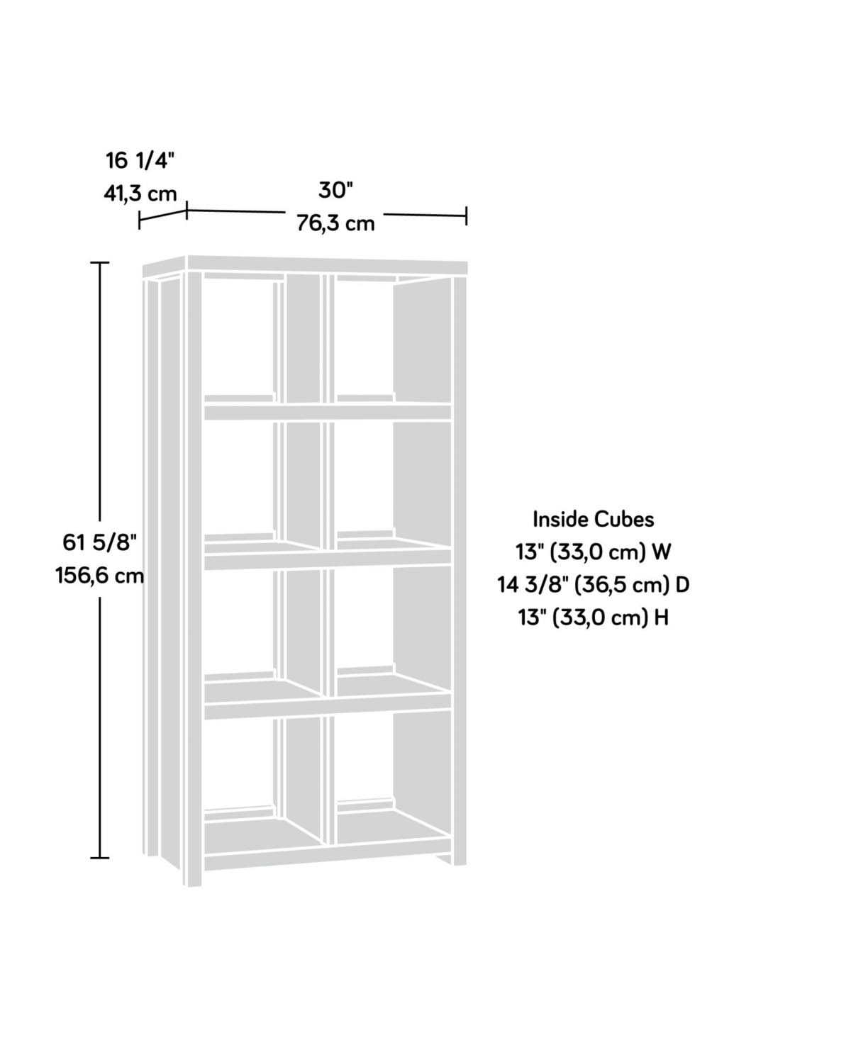 8-Cube Bookcase L37548