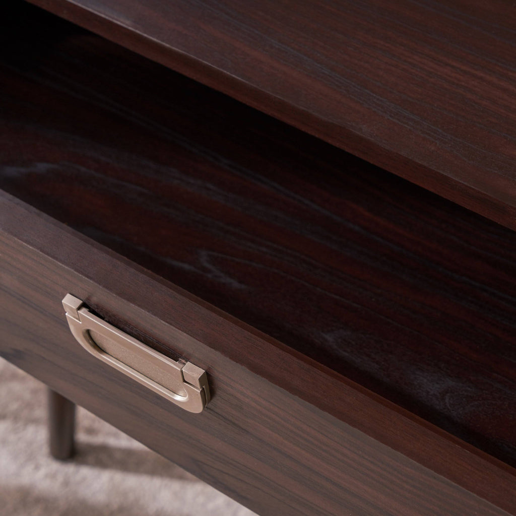 Gray Oak Office Desk and Bookcase Set D3132