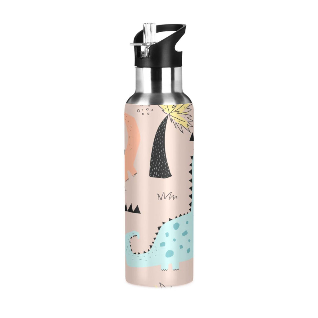 Blue Stainless Steel Vacuum Insulated Water Bottle with Straw Lid 20 OZ C14615