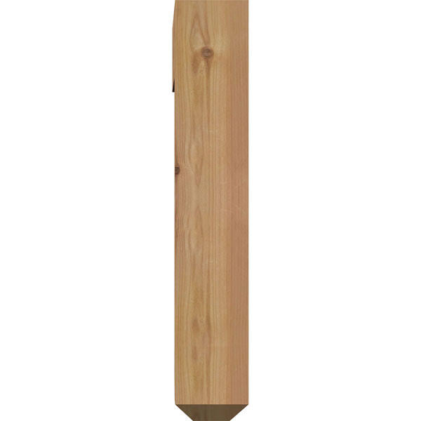 Versailles Craftsman Ironcrest Smooth Bracket, Western Red Cedar J53586