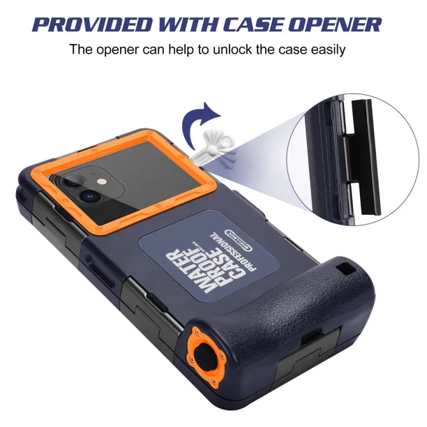 Waterproof Protective Case for Sony Xperia XZ3 and Phones Up to 6.9 Inch with Lanyard V429