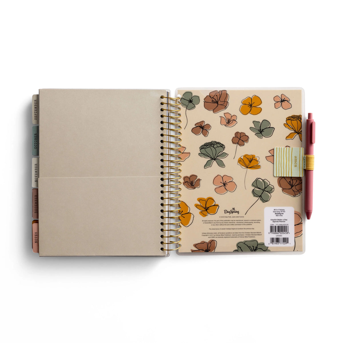 18 Month Devotional Planner (Spiral Bound) Z400361