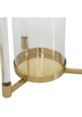 Gold Stainless Steel Lantern J844204