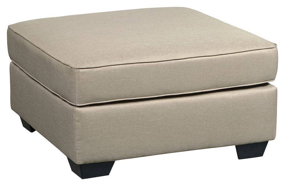 Oversized Accent Ottoman Ecru Z331639