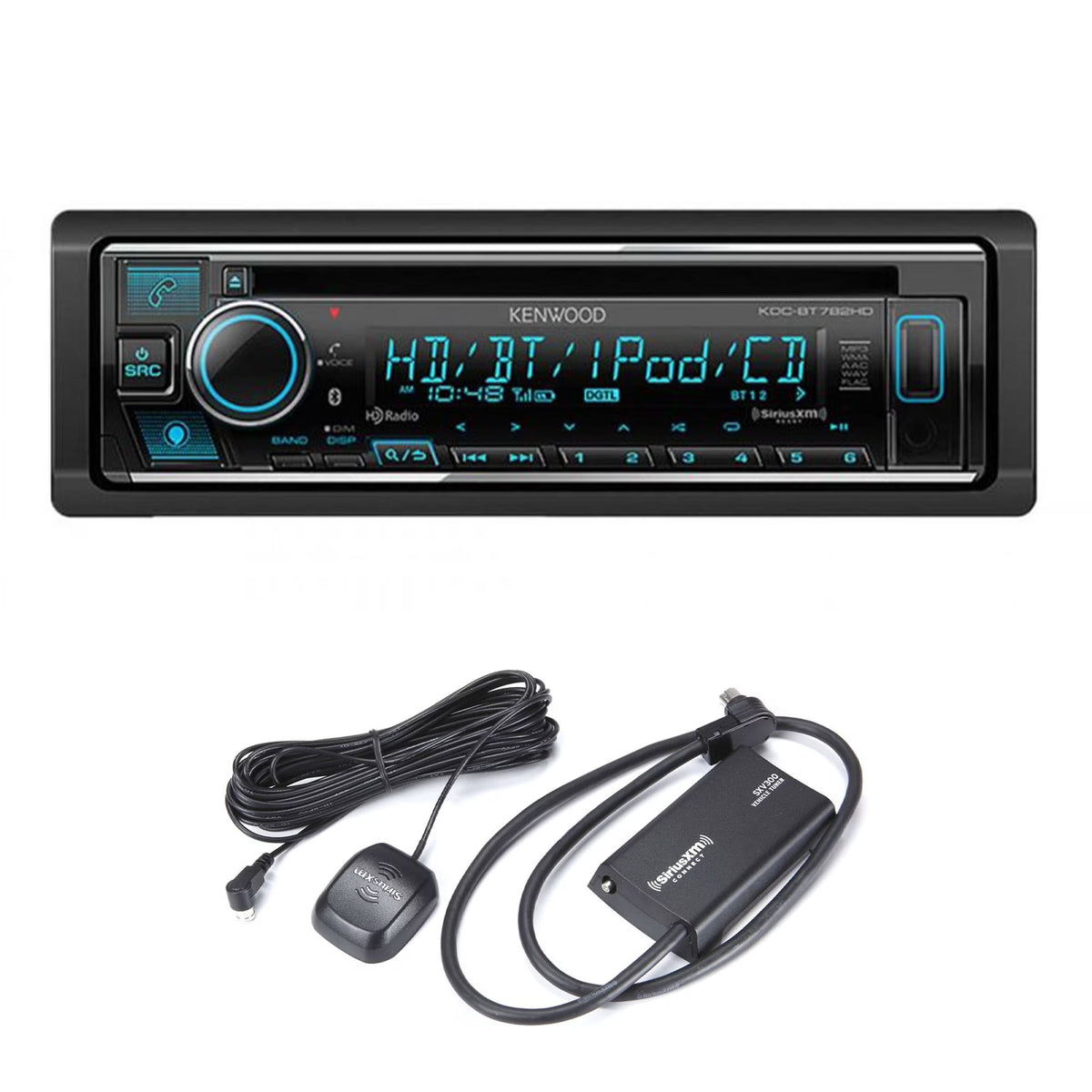 CD Receiver with Bluetooth and Satellite Radio Tuner Kit F816057