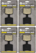 Rear Organic Brake Pad Set 4 Pack W823