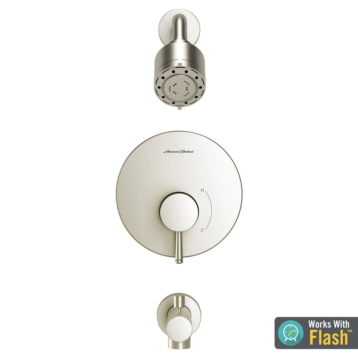 Polished Chrome Tub and Shower Trim Kit with Cartridge V253167