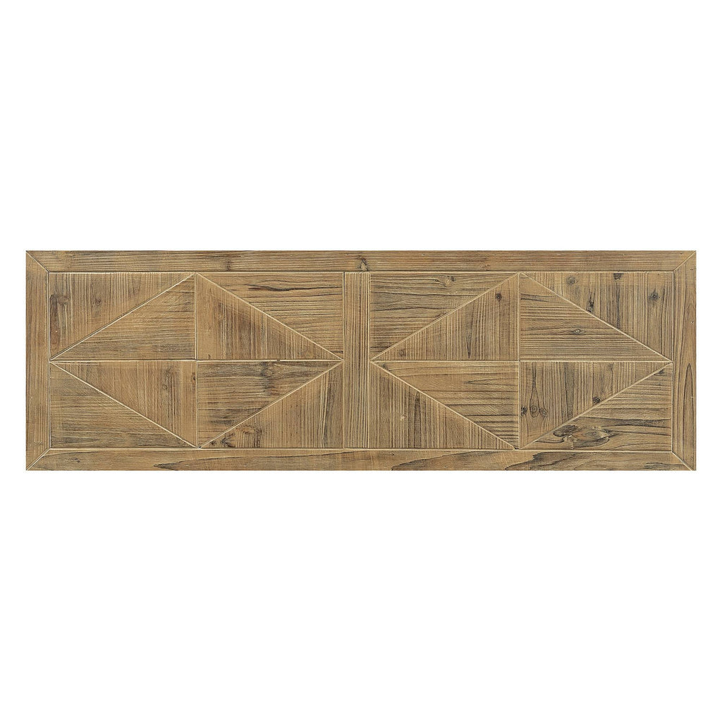 Parquet Console Table Natural/Black C8192