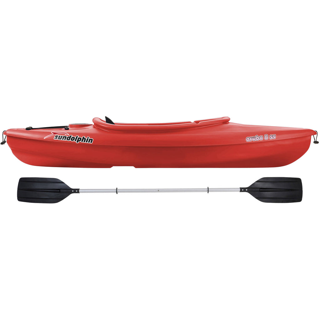 Red Sit-in Recreational Kayak D498