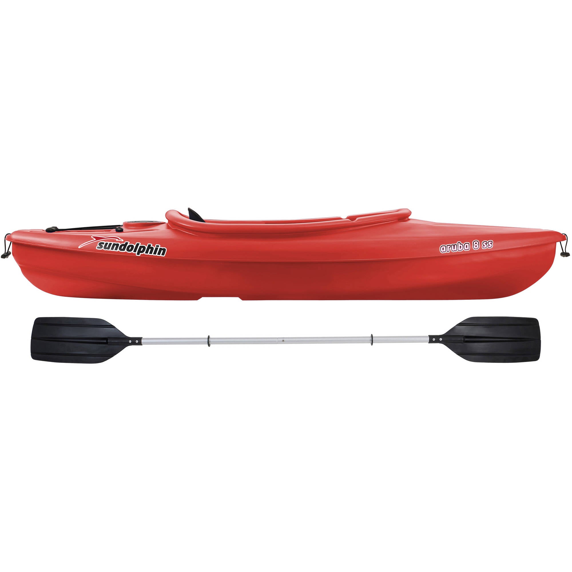 Red Sit-in Recreational Kayak D498