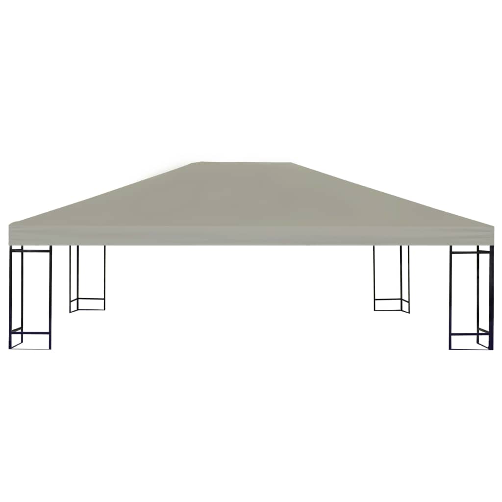 Beige 10 x 13 ft Waterproof Gazebo Replacement Canopy Cover F3120