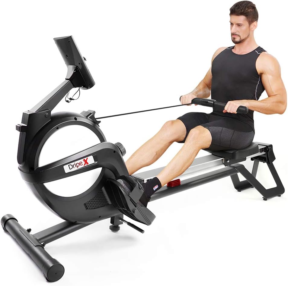Magnetic Rowing Machine with 15-Level Adjustable Resistance Z84662