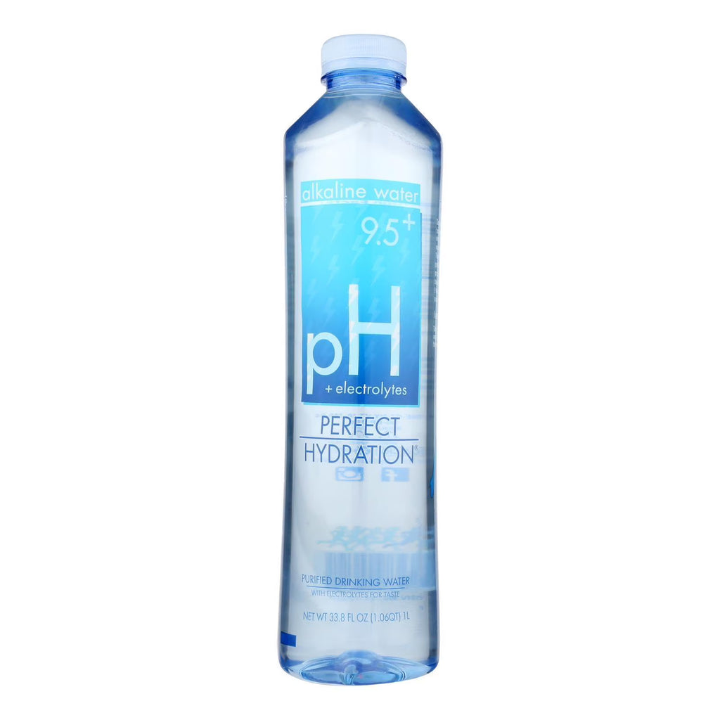 Alkaline Water pH 9.5+ Electrolyte, Case of 12, 33.8 FZ Y96317