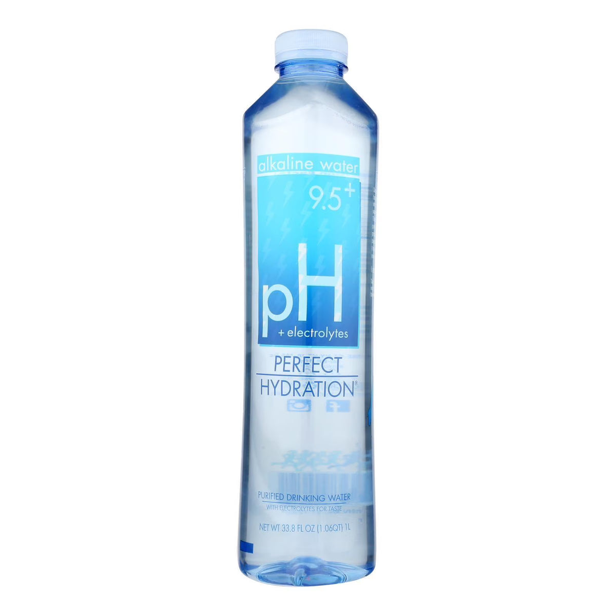 Alkaline Water pH 9.5+ Electrolyte, Case of 12, 33.8 FZ Y96317