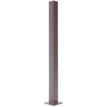 Weathered Brown Cable Stair Bottom Post Y58384