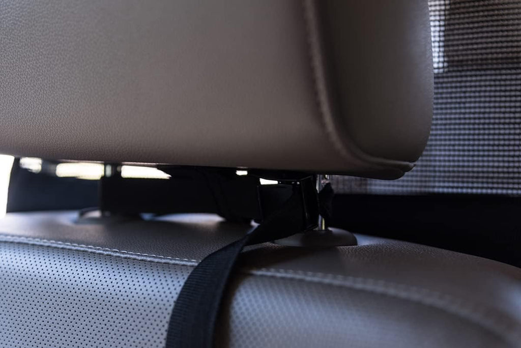 Black Clear Vinyl Plastic Car Divider, Pack of 2 V277