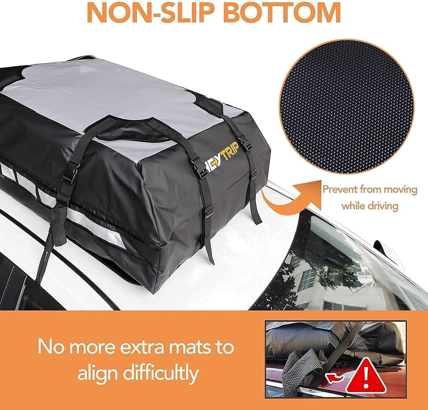 Waterproof Rooftop Cargo Carrier Pack of 2 M900