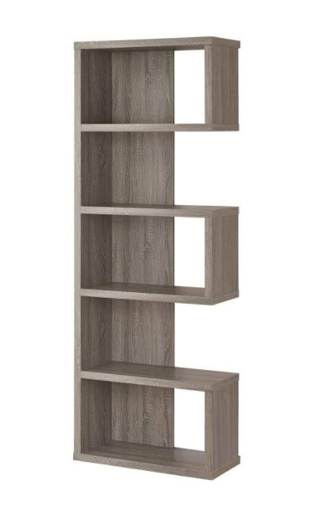 Weathered Gray Standard Bookcase H753